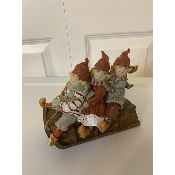 Sid Dashing through the Snow in a Sleigh Coin‎ Bank ceramic - Picture 2 of 7